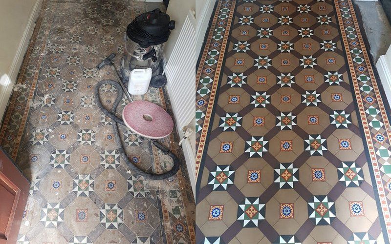 Victorian floor cleaning