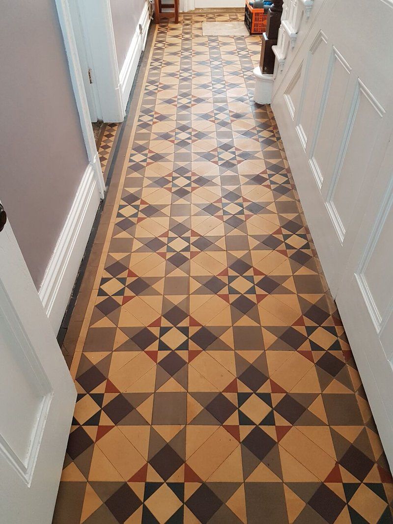 Victorian tile cleaning