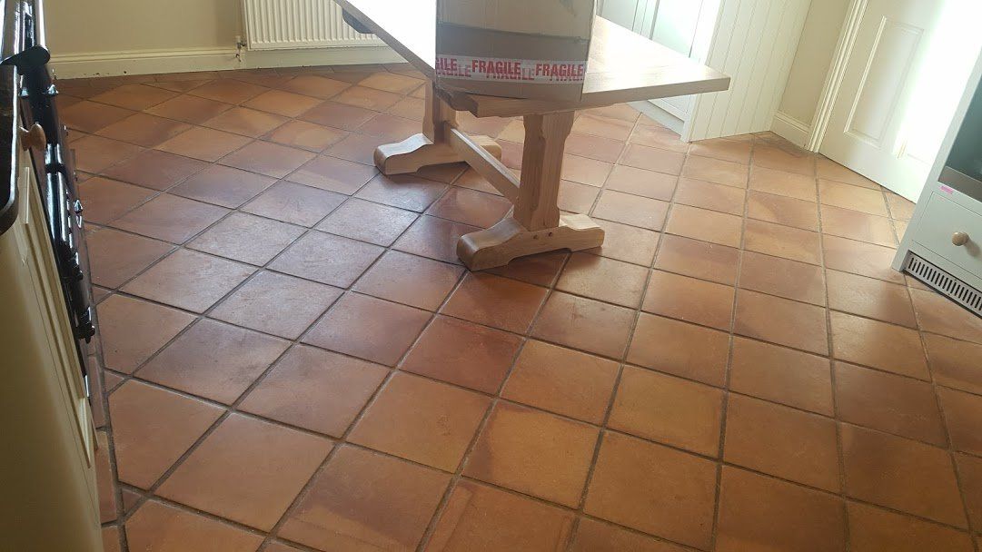 Terracotta Floor Cleaning and Sealing