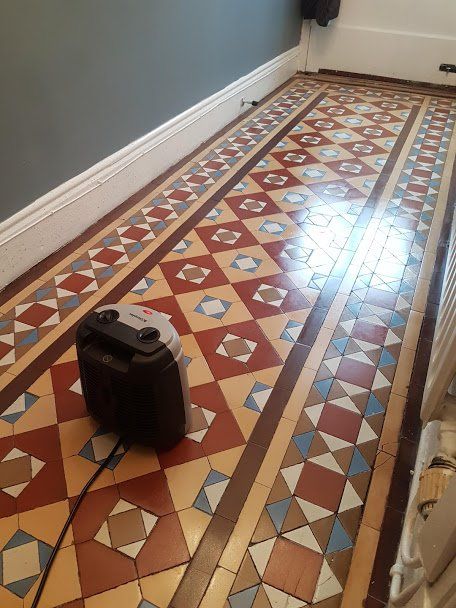 Victorian Tile Floor Cleaning and Sealing