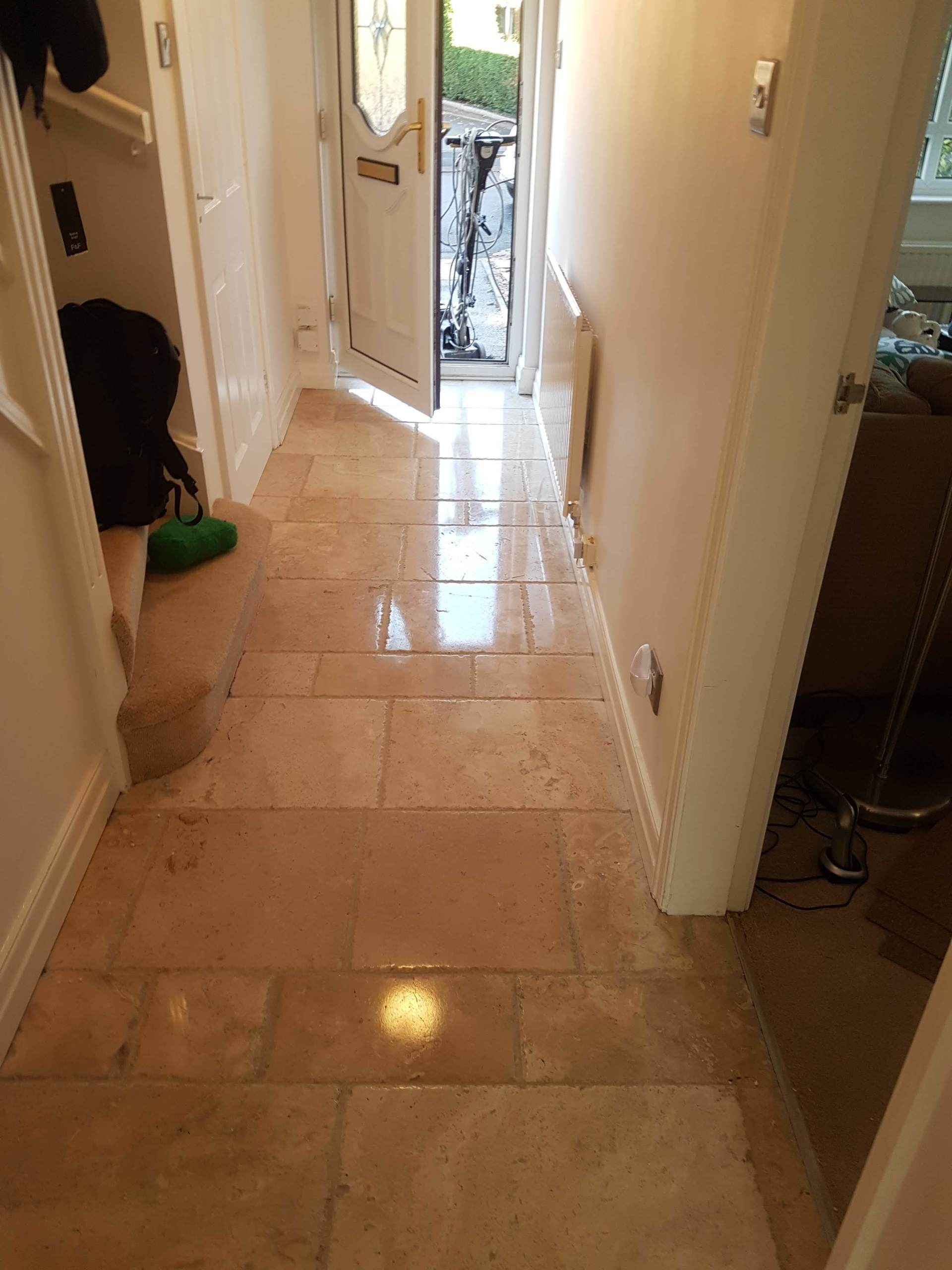 Travertine Floor Restoration