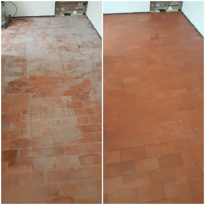Quarry Tile Floor Cleaning, cheshire