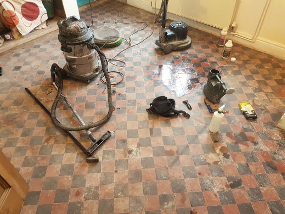 Victorian Tiles Cleaning