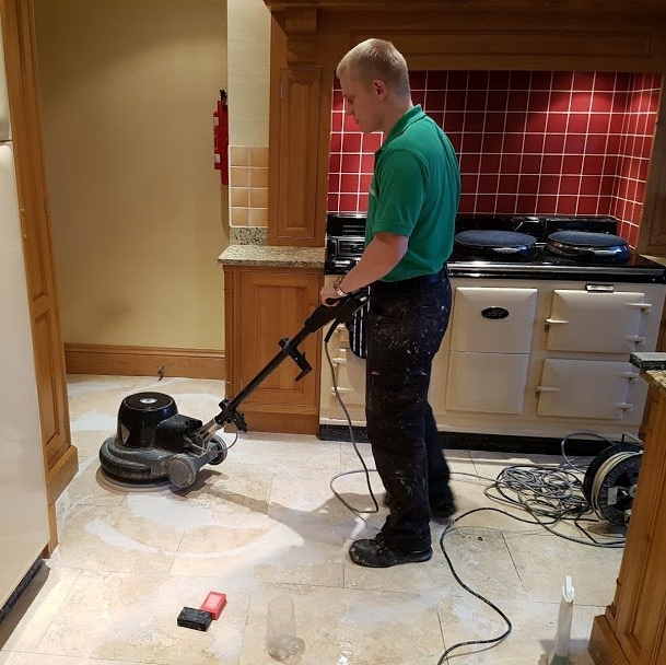 Travertine Floor Restoring