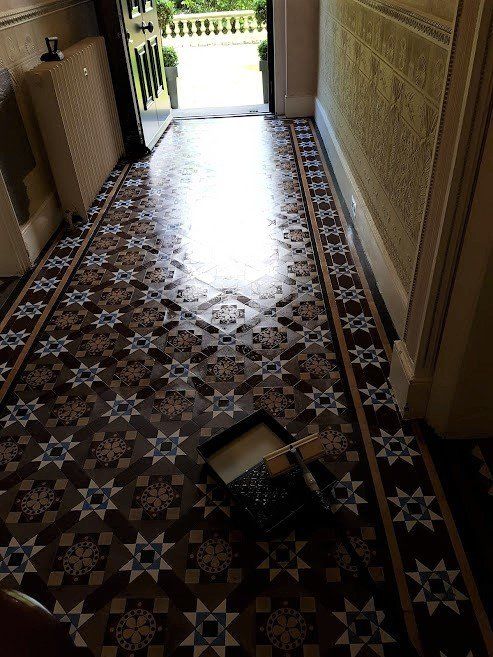 Victorian Tiles Sealing