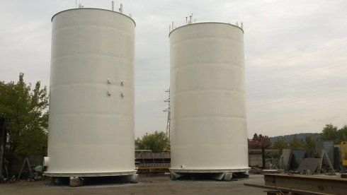 silos in metallo