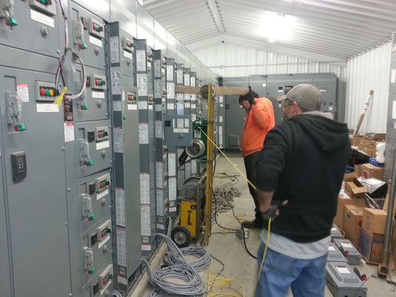 commercial installation