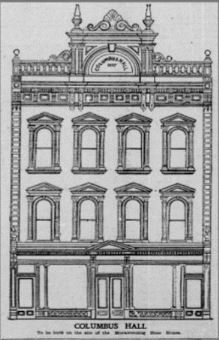 Columbus Hall – 744 S. 8th Street