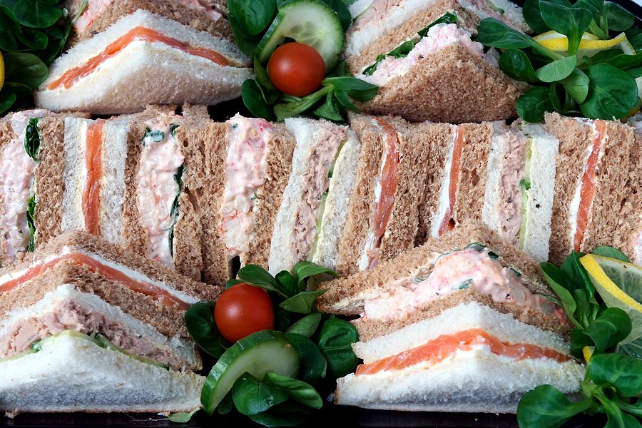 selection of sandwiches