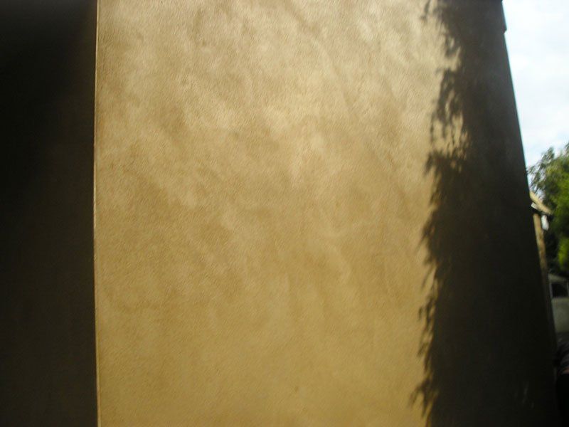 plastering