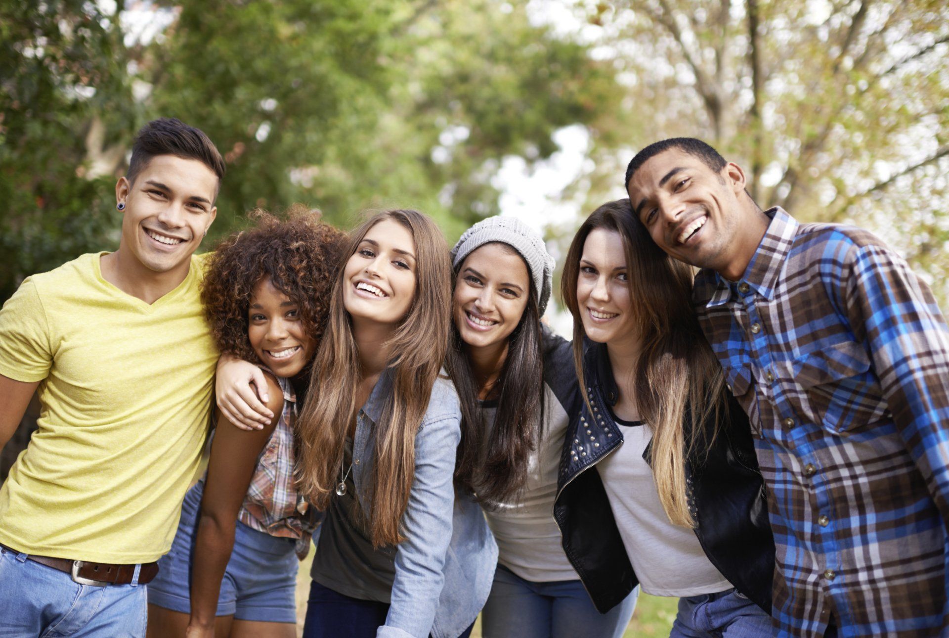 people smiling
