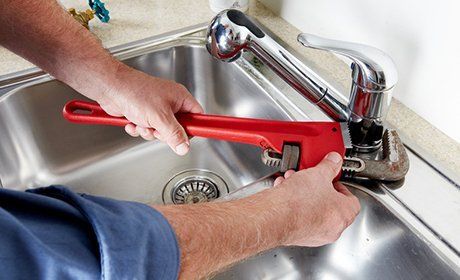 Kitchen sink repair