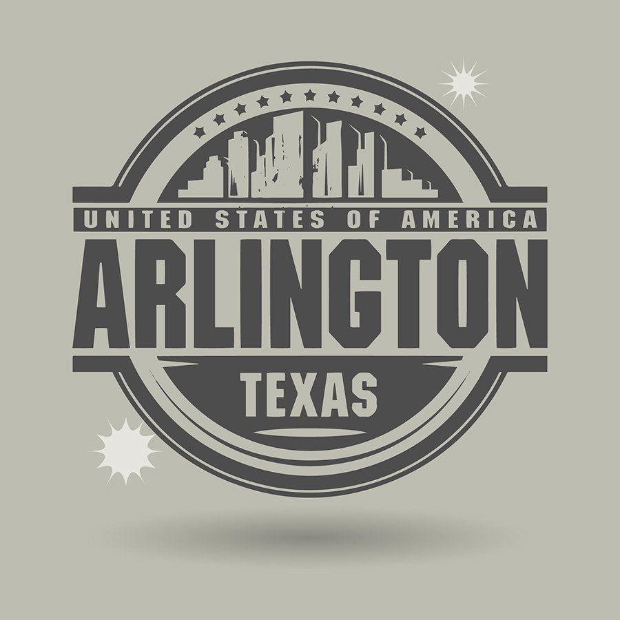 A logo for arlington texas in the united states of america