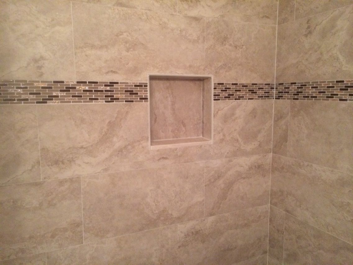Wall with Square Space — Palm Harbor, FL — Tarpon Marble, Inc.
