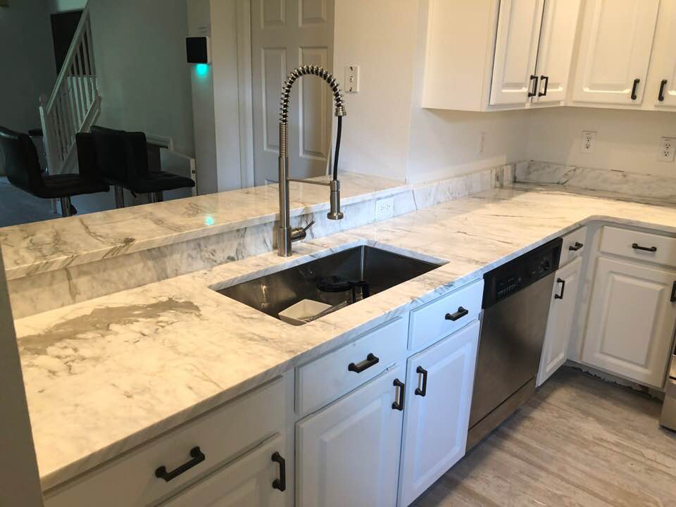 Marble Sink Surface — Palm Harbor, FL — Tarpon Marble, Inc.