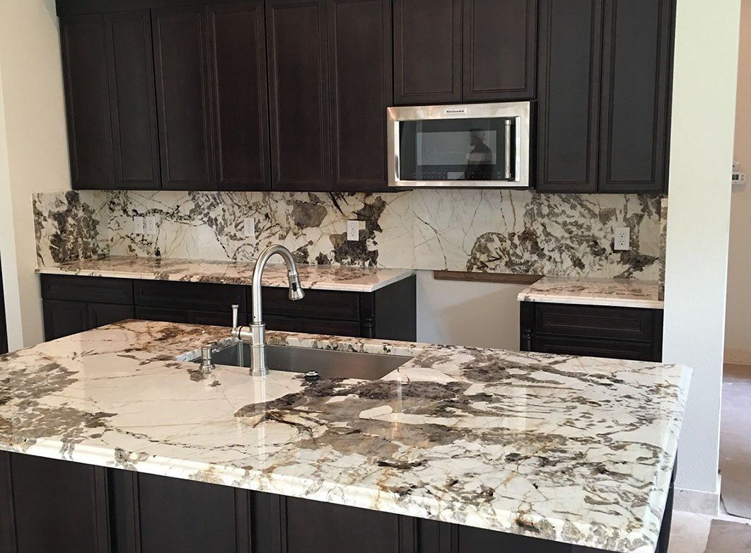 New Marble Surface on Kitchen — Palm Harbor, FL — Tarpon Marble, Inc.