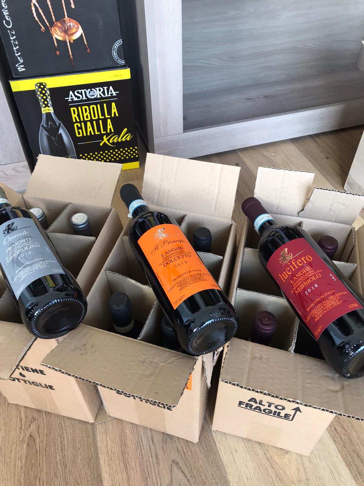 VINO IN BOTTIGLIA
