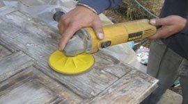 smerigliatura del legno