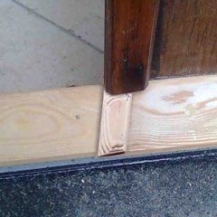 particolare serramenti in legno