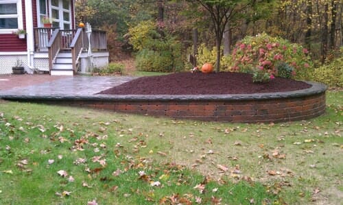 Stone garden in North Attleboro, MA