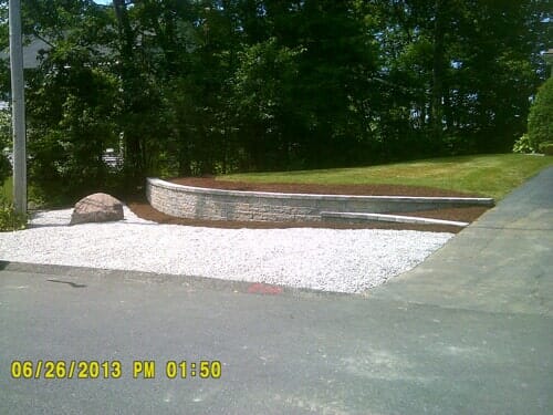 Rock pile in North Attleboro, MA