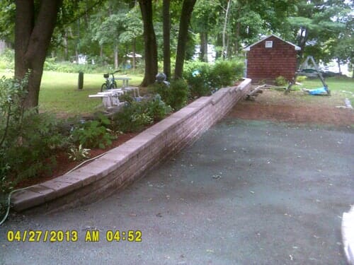 Dreamscape landscaping project in North Attleboro, MA