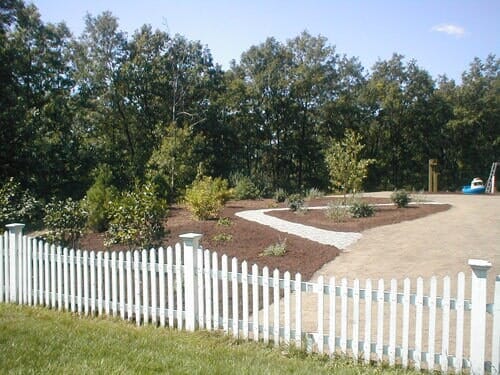 Yard fencing in North Attleboro, MA
