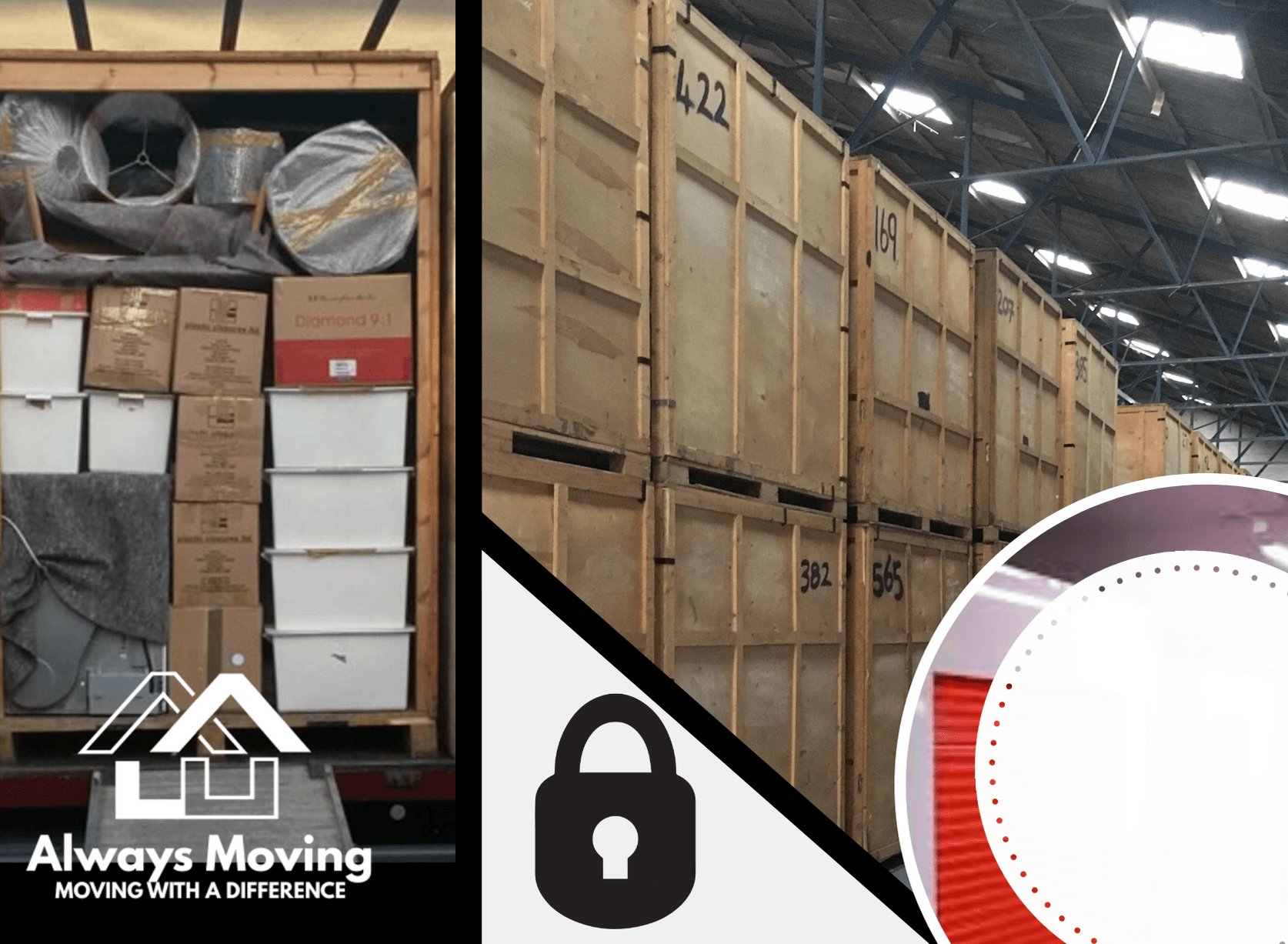 Secure storage Glasgow and Isle of Bute with All-Ways Moving a removals company in Bute and Glasgow