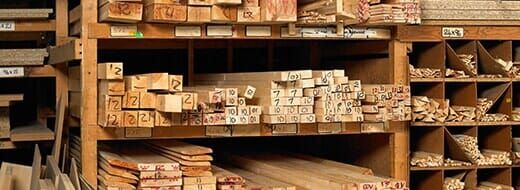 Planks Of Wood On Shelves — Williards Lumber in Willimantic, CT Planks Of Wood On Shelves — Williards Lumber in Willimantic, CT