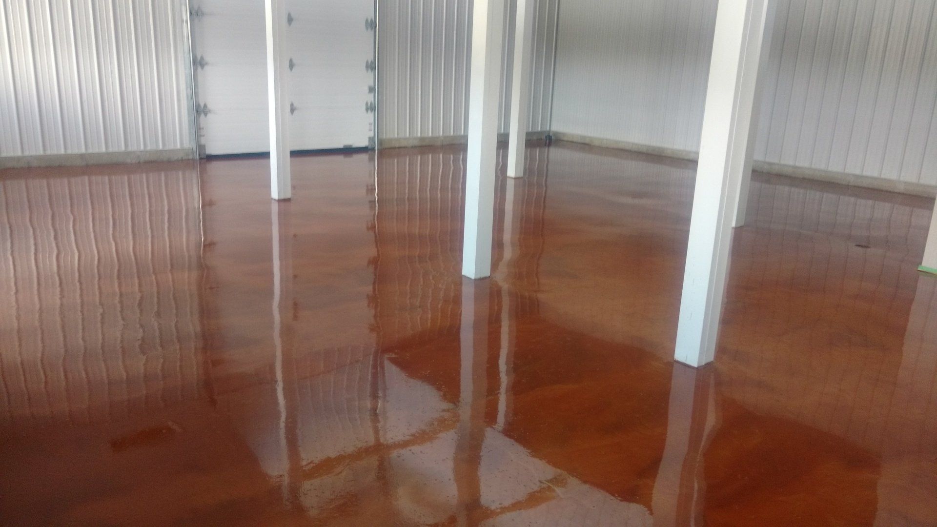 Marbled Epoxy Resin flooring in New Brunswick