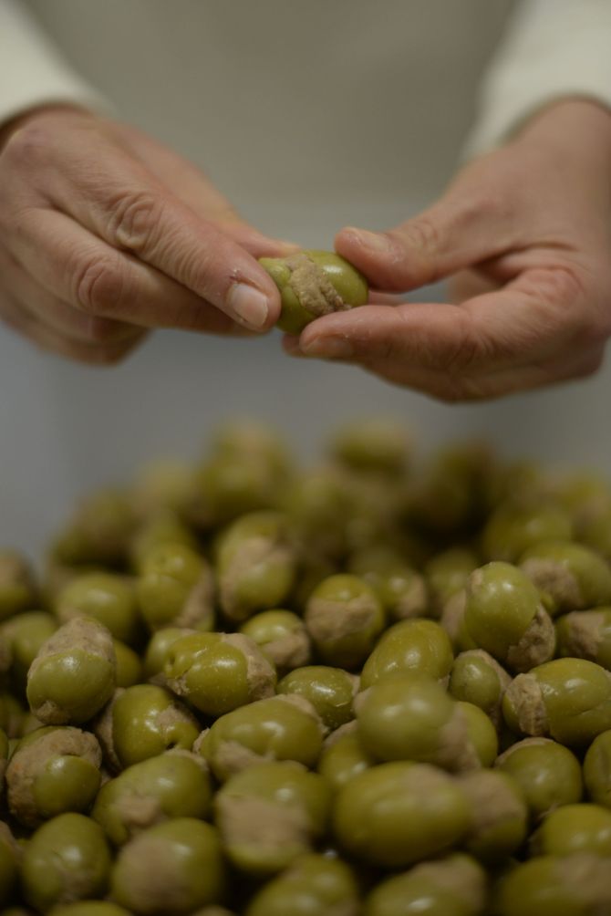 olive farcite a mano