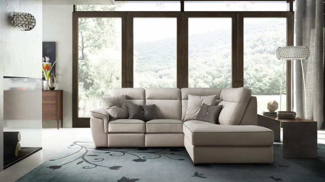 Divano con chaise long