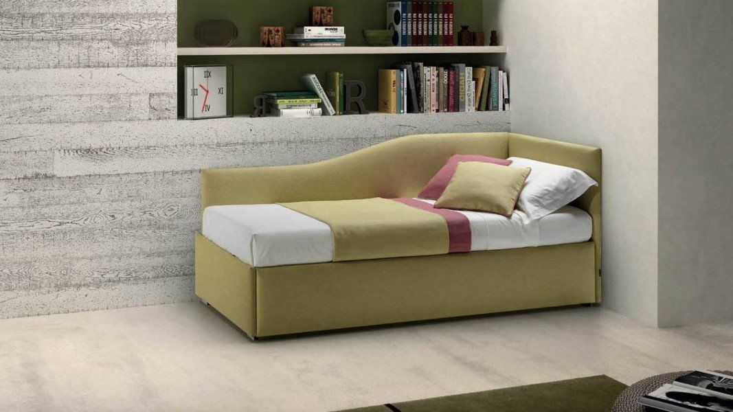 Divano letto verde