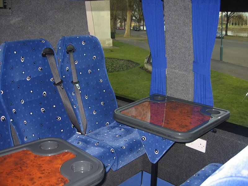 Minibus's interior example 3