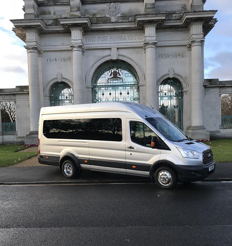 JG Minibuses' minibus