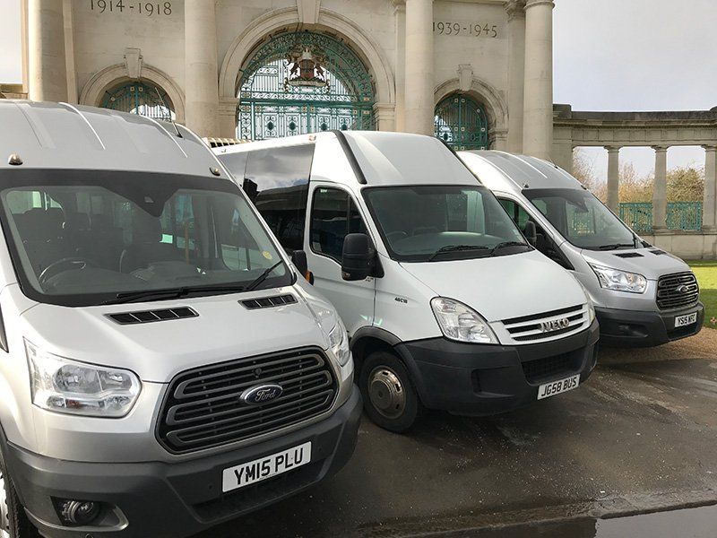 JG Minibuses's van