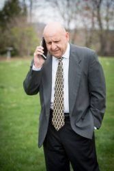 Man on the phone