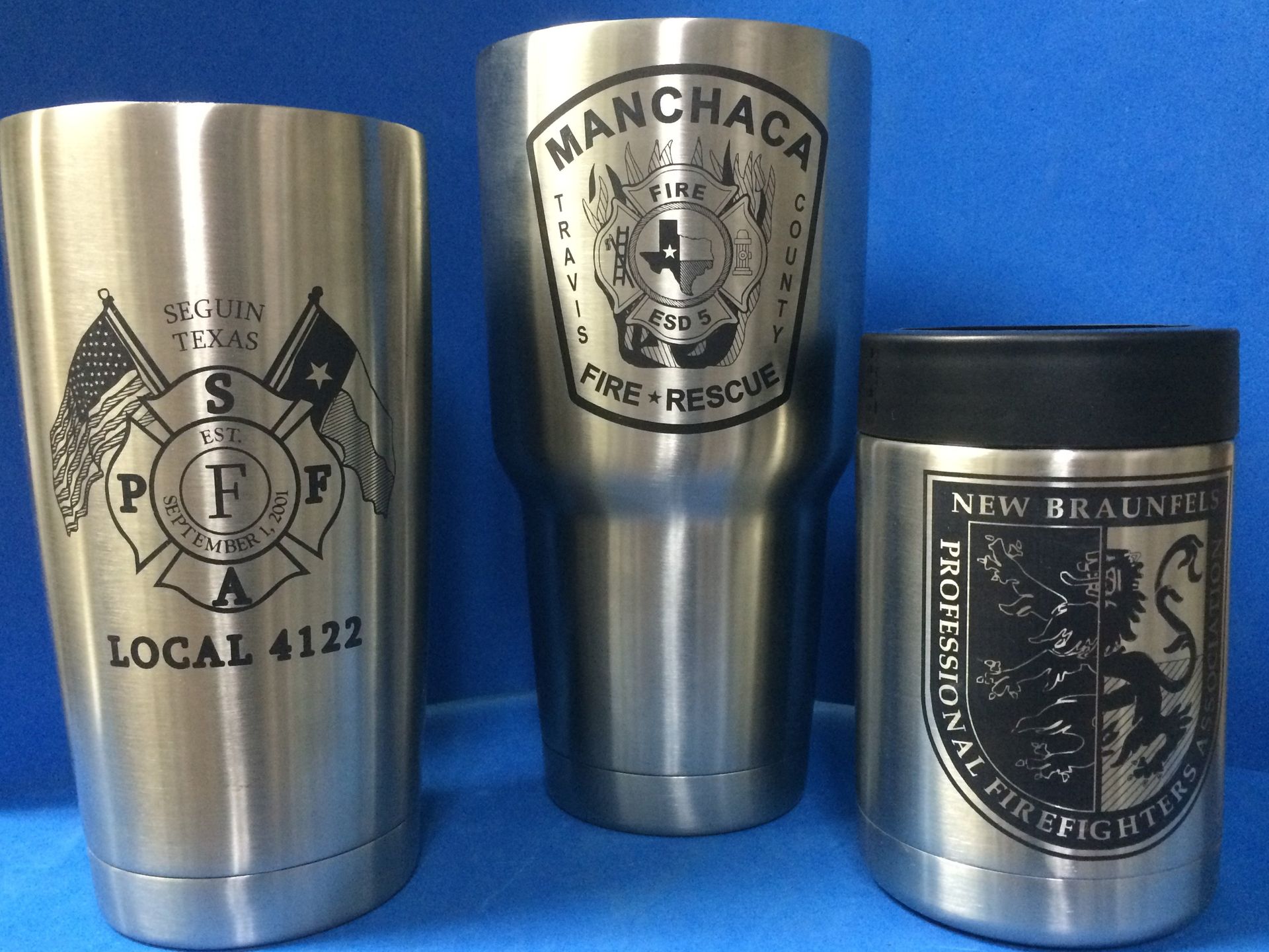 firefighters colster 20oz 30oz yeti