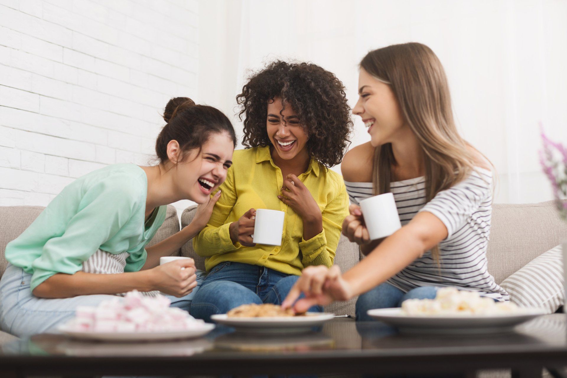 Women hanging out