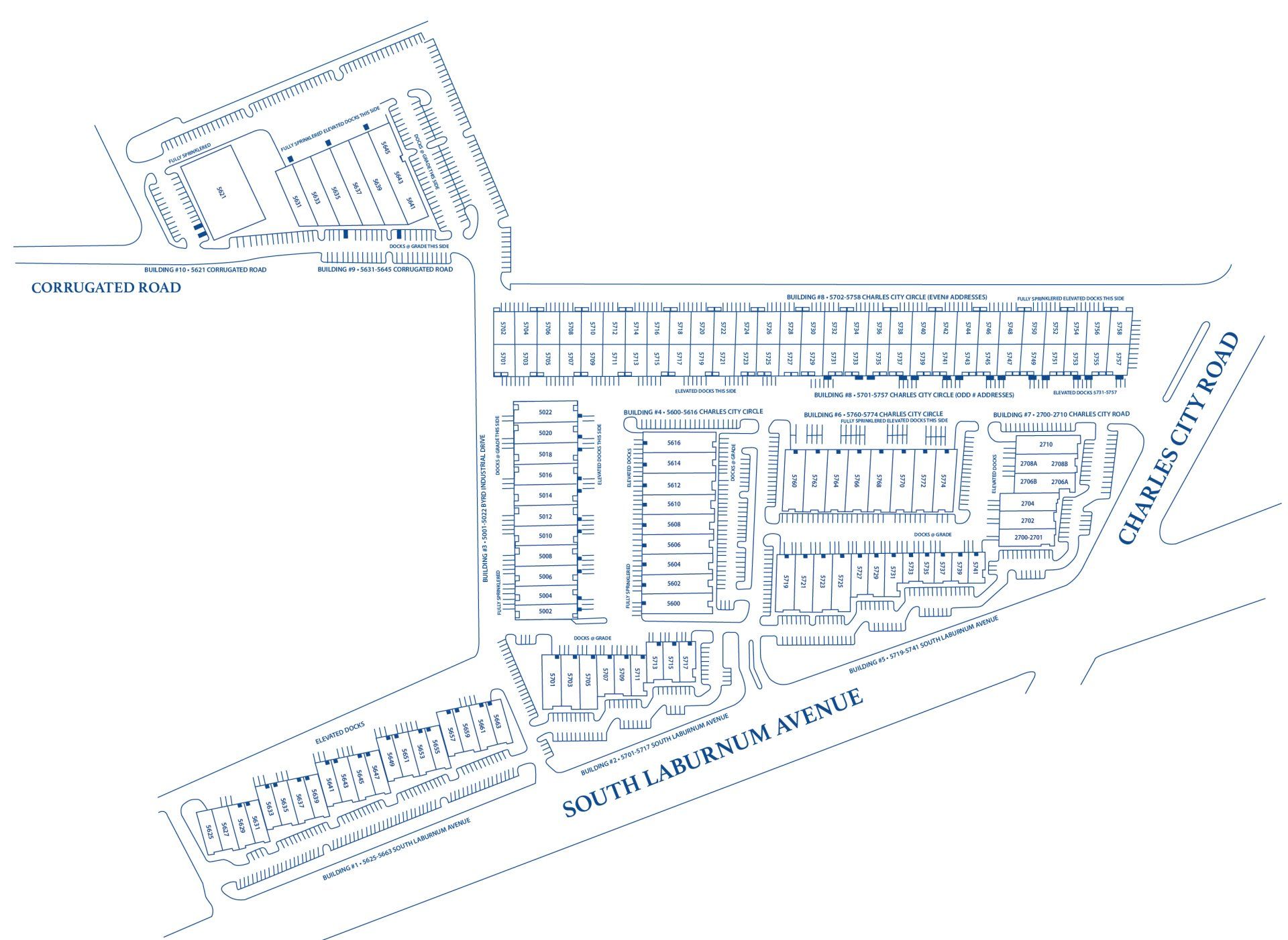 Byrd Center Map Byrd Center Business Park Map