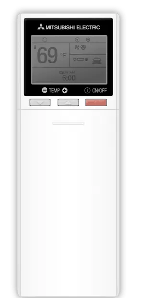 Handheld Control - Mitsubishi Ductless