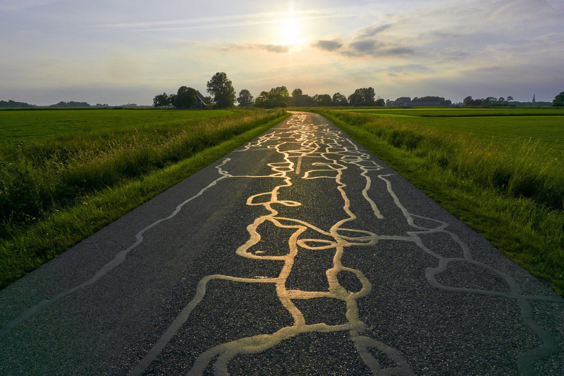 Commercial Road Repairs — Roads with Fixed Cracks in Omaha, NE
