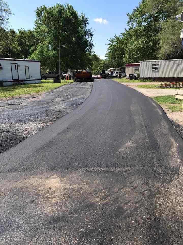 Parking Lot Asphalt Paving Service — New Smooth Road in Omaha, NE Parking Lot Asphalt Paving Service — New Smooth Road in Omaha, NE