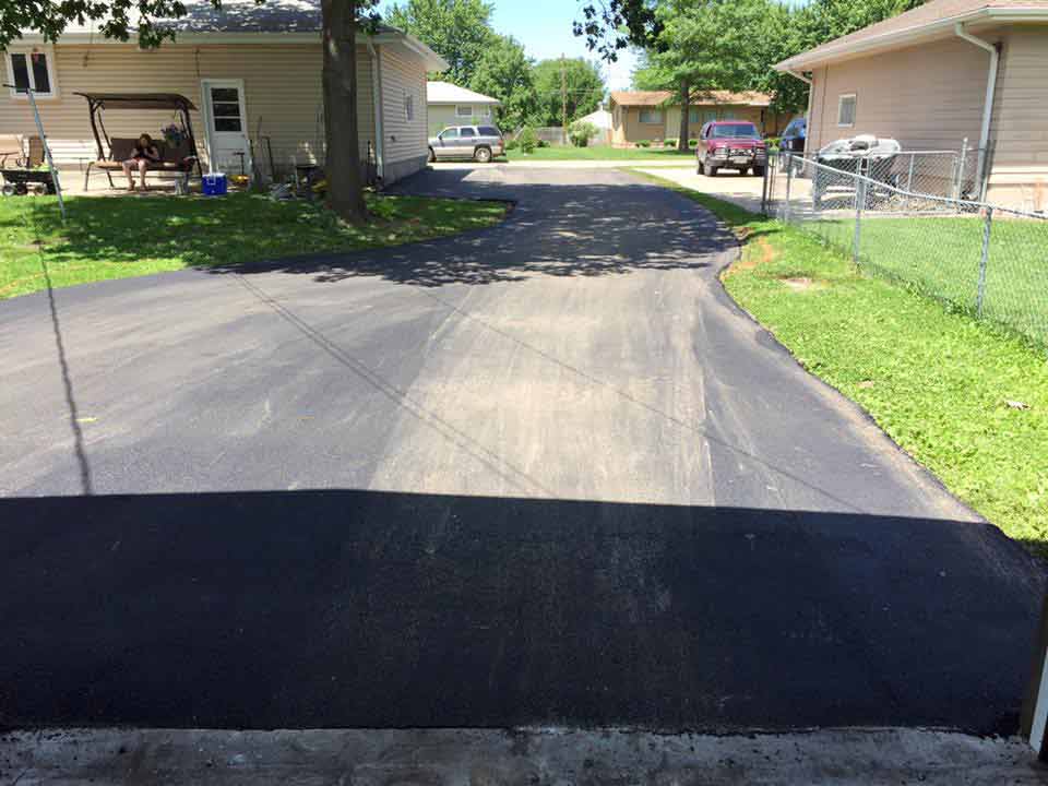 Residential Paving Contractors — New Paved Road in Omaha, NE
