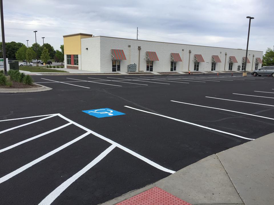 Parking Lot Maintenance Striping Service — Parking Lot Striping Service in Omaha, NE