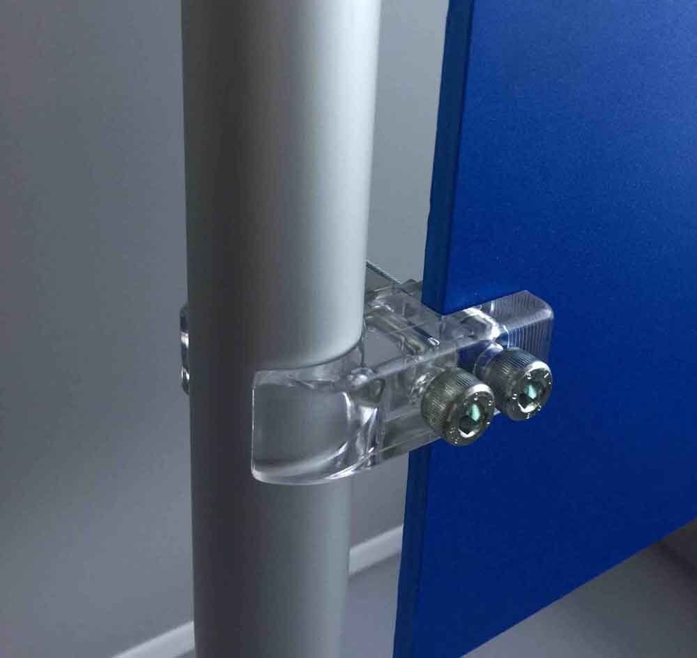pareti componibili accessori clip per pannello