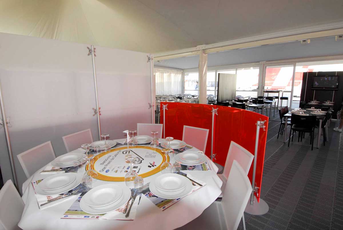 pareti divisorie per hotel ristoranti