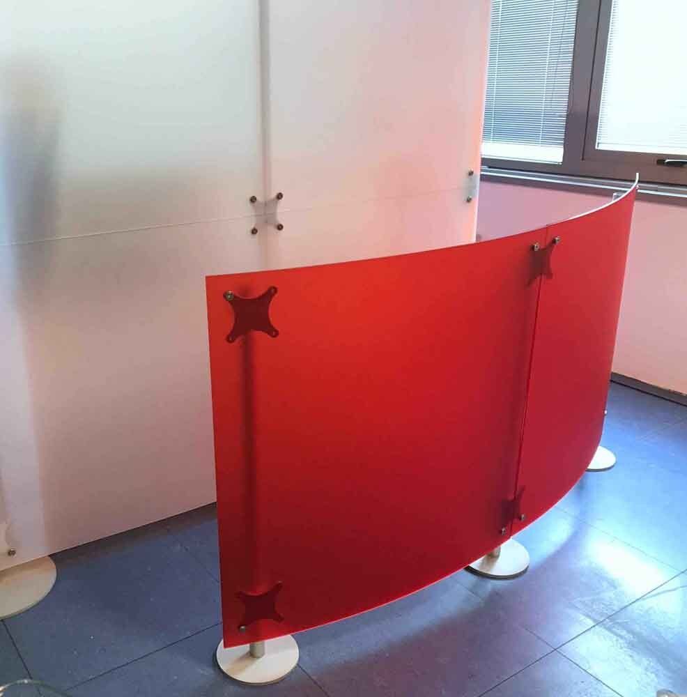 pannello divisorio per scrivanie ufficio