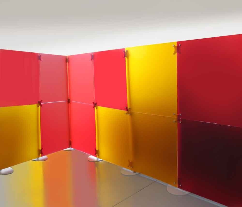 pareti divisorie per stand e fiere