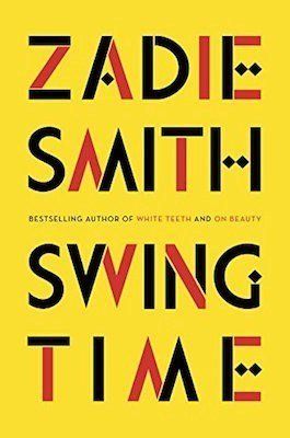 the cover of the book swing time by zadie smith .